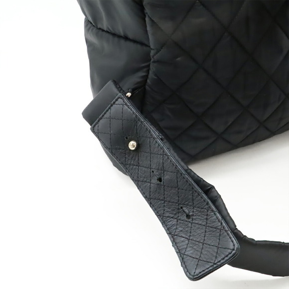 CHANEL Black Leather Backpack main image 10